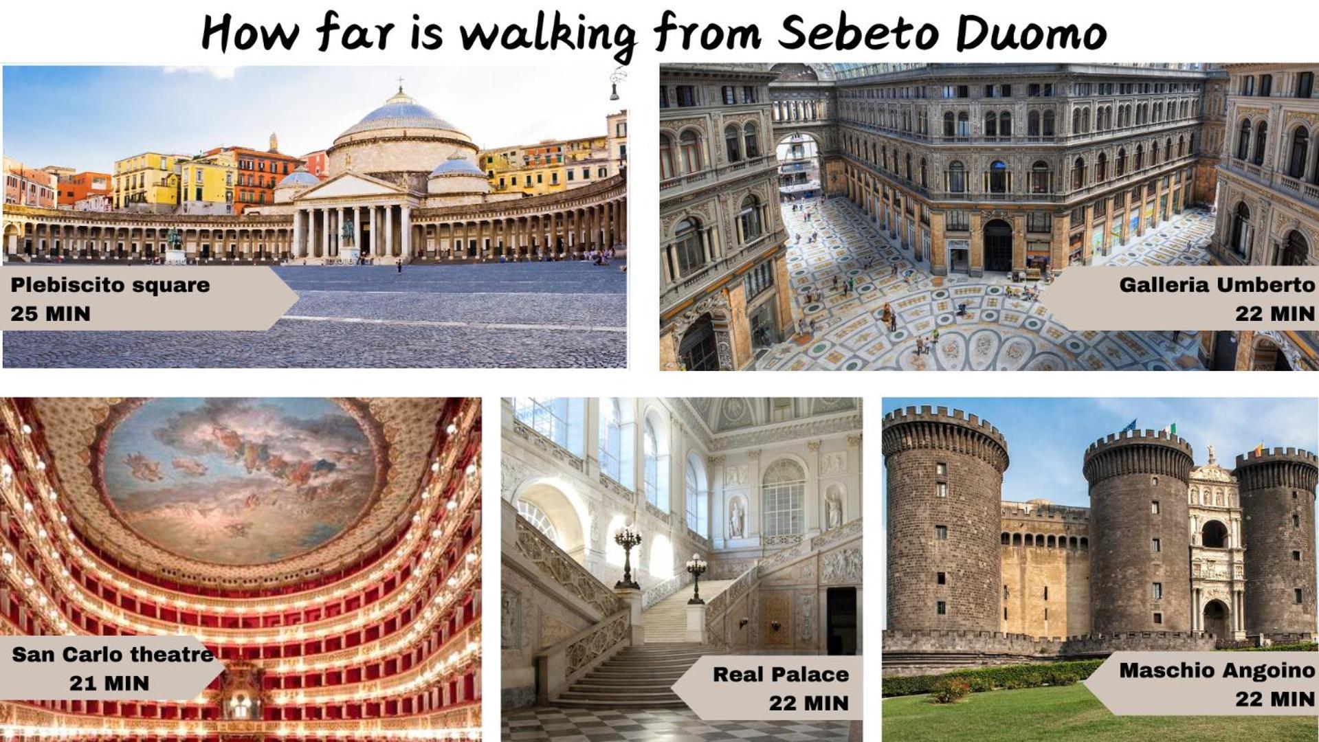 Sebeto Duomo Apartman Nápoly Kültér fotó